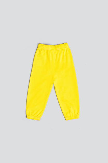 Jogger Pants in Organic Cotton - Empire Yellow