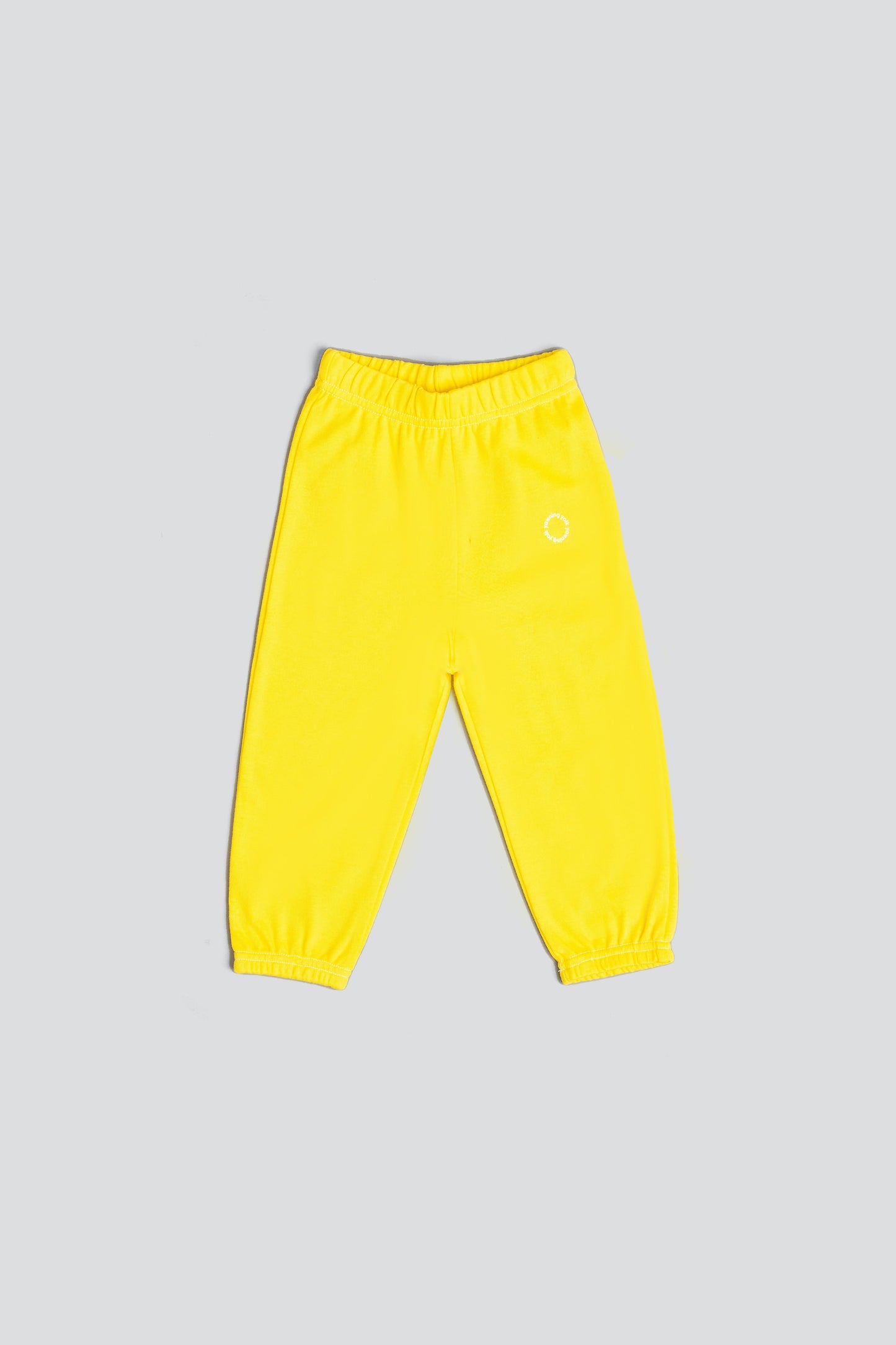 Jogger Pants in Organic Cotton - Empire Yellow