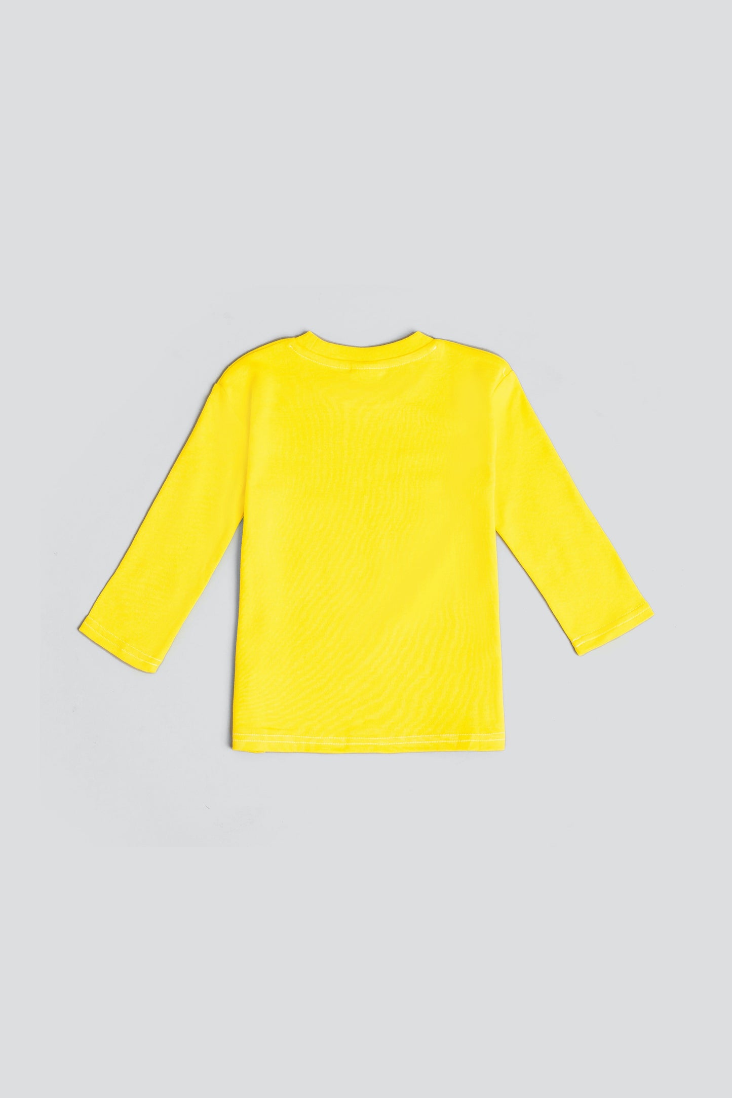 Long T-Shirt in Organic Cotton - Empire Yellow